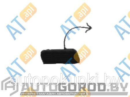 Заглушка крюка VW TOURAN 07 - 10, PVW99020A - фото 1 - id-p24094804