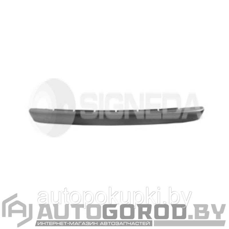 Молдинг переднего бампера PEUGEOT 207 2009-2013, PPG05010VA