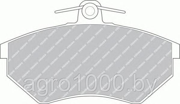 КОЛОДКИ ТОРМОЗНЫЕ ДИСКОВЫЕ FDB774 DN