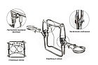Капкан проходной КП-120 л (облегченный), фото 2