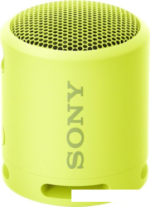 Беспроводная колонка Sony SRS-XB13 (лимонно-желтый) - фото 1 - id-p190608742
