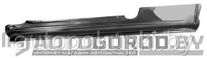 ПОРОГ (ЛЕВЫЙ) для Opel Corsa C 2000-2006, 2-х дверная,  POP76015EL