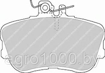 КОЛОДКИ ТОРМОЗНЫЕ ДИСКОВЫЕ FDB854 DN