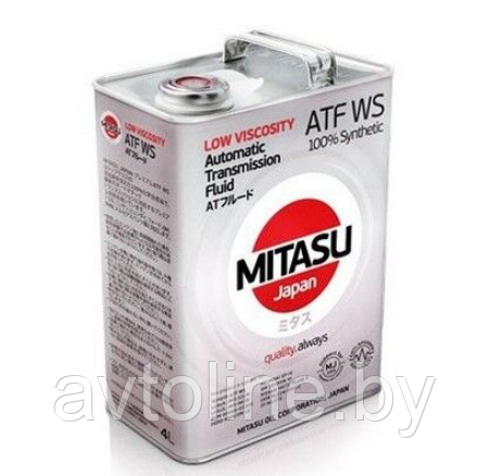 Масло трансмиссионное MITASU ATF WS (for TOYOTA) 4л MJ-331-4