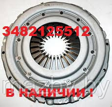 Корзина сцепления 3482125512, Диск нажимной 3482125512 Sachs MF-362 (МАЗ 4370)