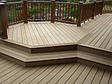 Доска террасная из ДПК CM Decking цвет дуб (под дерево) 3м, фото 2