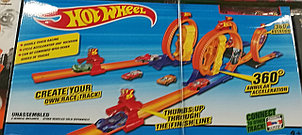Детский игровой набор трек Hot Wheels Большой хот вилс автотрек с горками и машинками , для мальчиков