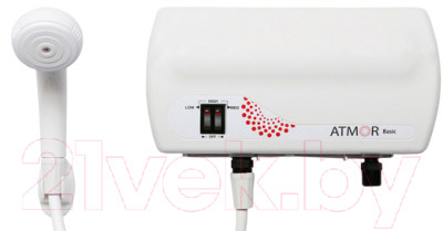 Электрический проточный водонагреватель Atmor Basic 5кВт