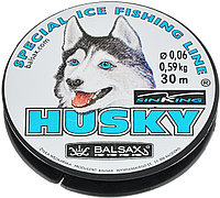 Леска зимняя Balsax Husky 0.08мм (0,88 кг), 30м