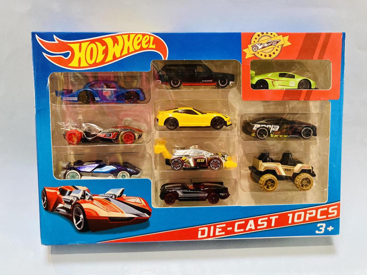 Набор машинок Хот Вилс 10 шт в ассортименте (Hot Wheels), аналог - фото 5 - id-p88796699