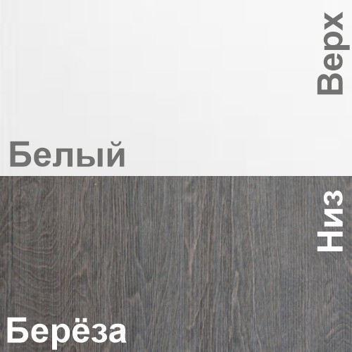 Кухня Экстра 1.6м Береза - Белый текстурный - фото 4 - id-p190641404