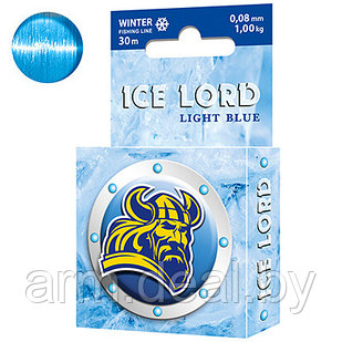 Леска зимняя Ice Lord Light Blue  (30m) 0.16