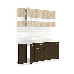 Кухня Экстра 1.7м Дуб сонома - Венге