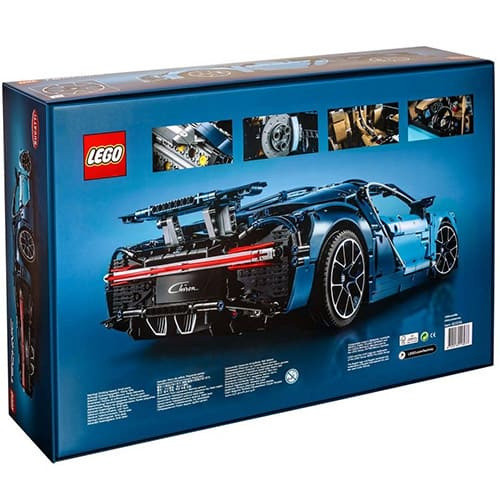 Конструктор LEGO Technic 42083 Bugatti Chiron - фото 2 - id-p190642286