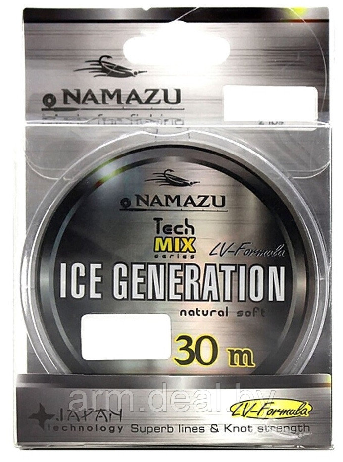 Леска Namazu Ice Generation 30м - фото 1 - id-p190643106