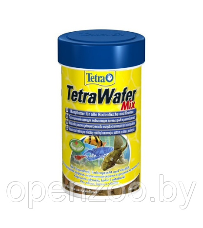 Tetra "Wafer Mix" Tetra 250 мл. Смесь основного корма для травоядных, хищных и донных рыб с добавлением - фото 1 - id-p190643187