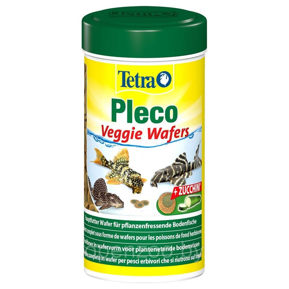 Tetra Tetra Pleco VeggieWafers 100 мл - Корм премиум-класса для питающихся на дне рыб