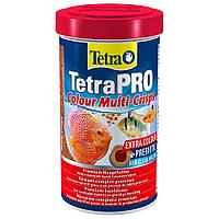 Tetra TetraPro Colour 250 мл. - Высококачественный корм в виде чипсов д/всех видов рыб для усиления и