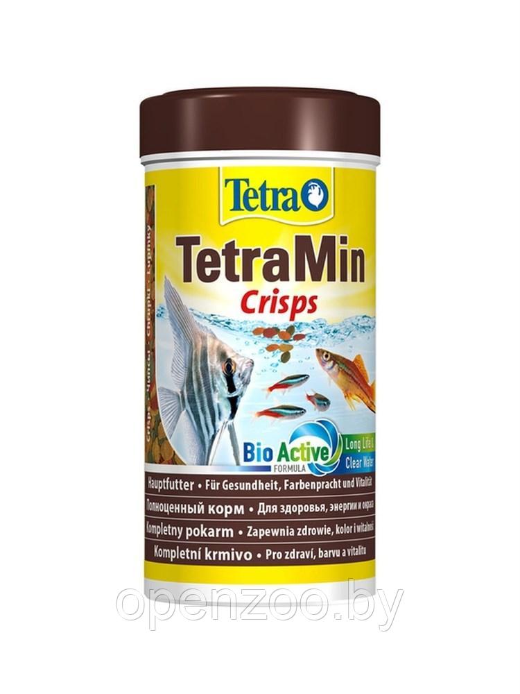 Tetra TetraMin Crisps 500 мл. - Основной корм для всех видов декоративных рыб, в виде чипсов - фото 1 - id-p190643203
