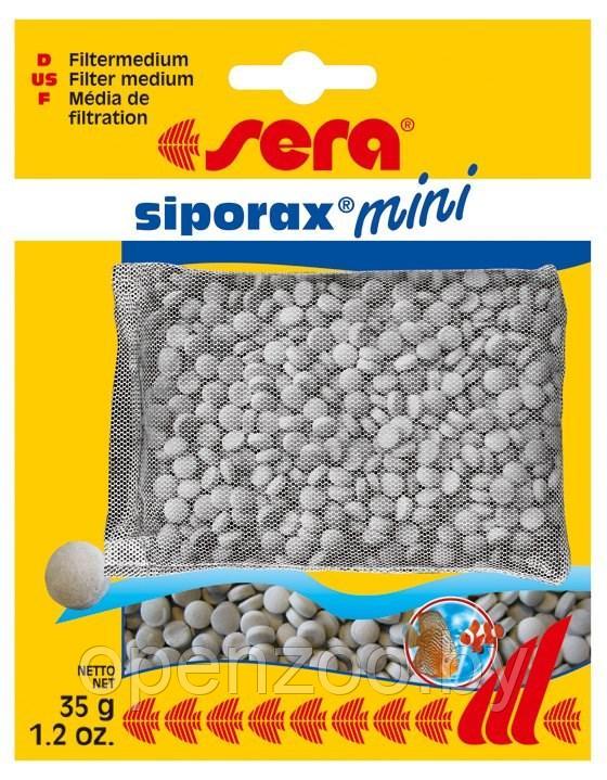 Sera Биологический наполнитель для фильтра (35 г) Sera  "Siporax Mini Professional"