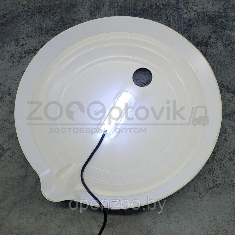 ZooAqua Аквариум круглый на 13 л с Led светильником - фото 4 - id-p190643278