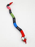 Тканевая игрушка "Змея" с кошачьей мятой, 40 см.