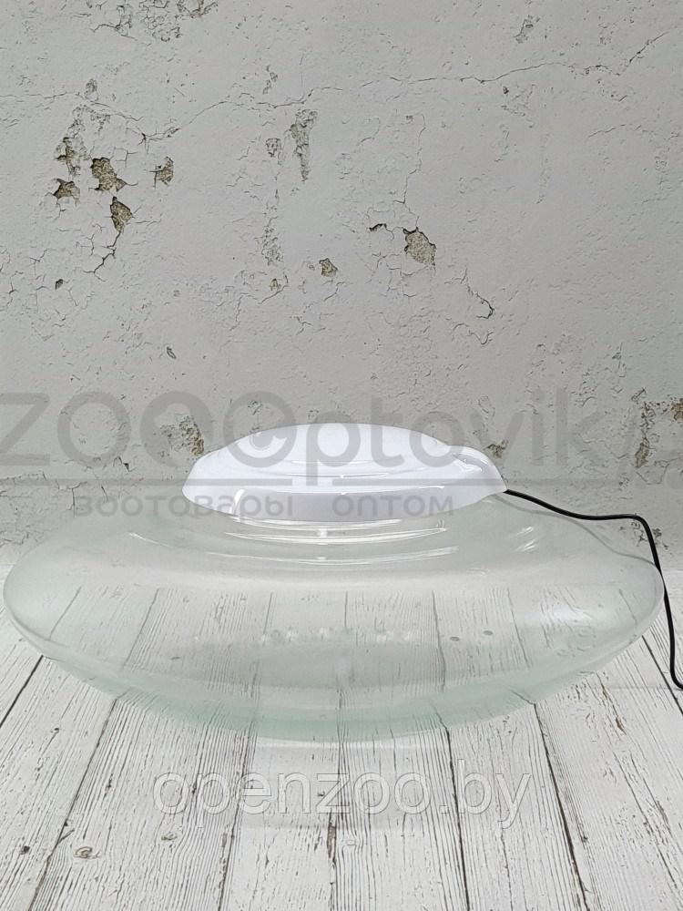 ZooAqua Аквариум НЛО белый с Led светильником на пульте управления день\ночь и др. режимы - фото 1 - id-p190643289