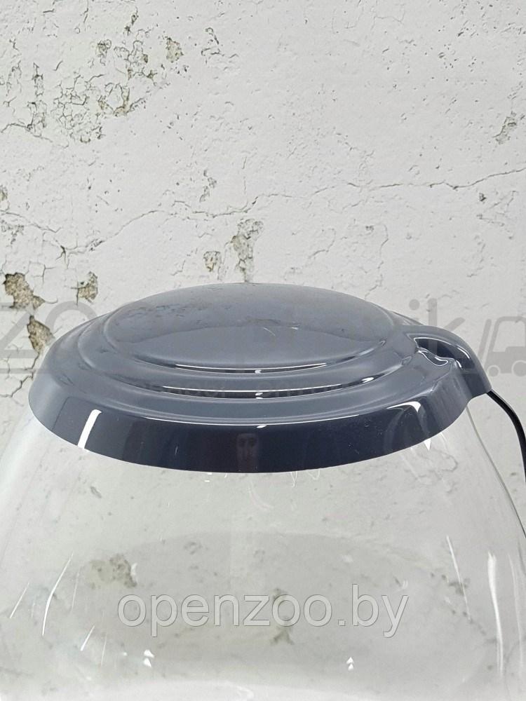 ZooAqua Графитовая крышка для аквариума 7 литров с Led светильником - фото 1 - id-p190643305