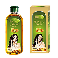 Масло для волос Амла Золотое Тричуп Amla Gold Trichup, 200 мл с маслами миндаля и пшеницы