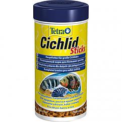 Tetra Tetra Cichlid Sticks 500 мл. - Основной корм в виде палочек д/всех видов цихловых и др.крупных
