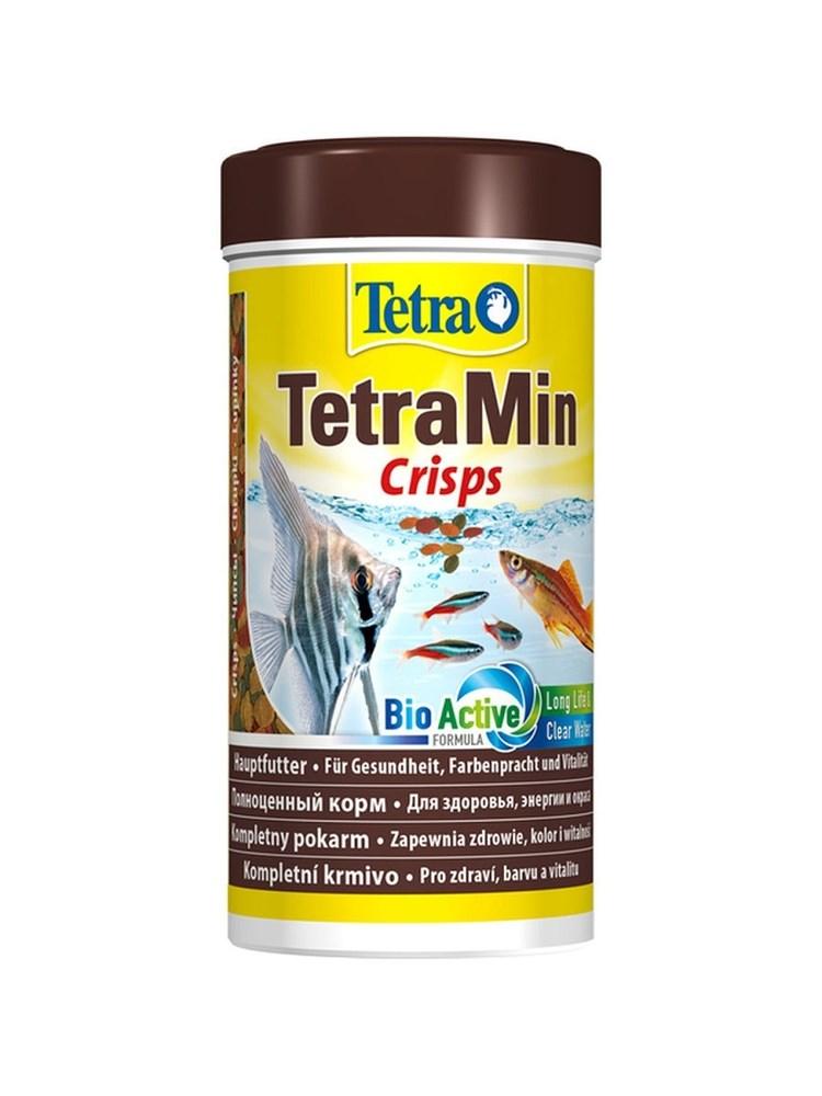 Tetra TetraMin Crisps 500 мл. - Основной корм для всех видов декоративных рыб, в виде чипсов - фото 1 - id-p190647430