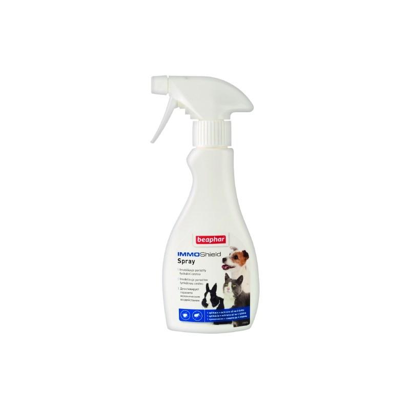 Beaphar IMMO SHIELD Spray/Спрей 250 мл. от паразитов для кошек, собак, грызунов и кроликов