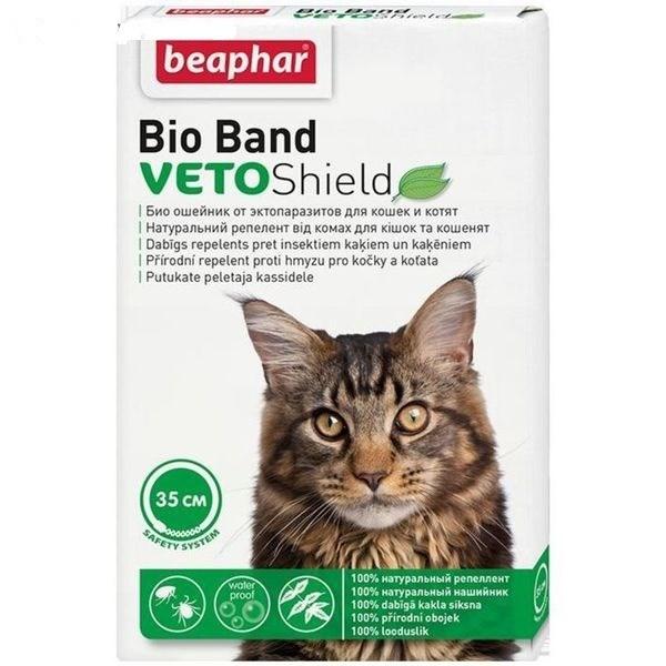 Beaphar Bio-Band PLUS cat / Ошейник от блох, клещей, комаров д/котов серии Био - фото 1 - id-p190647447