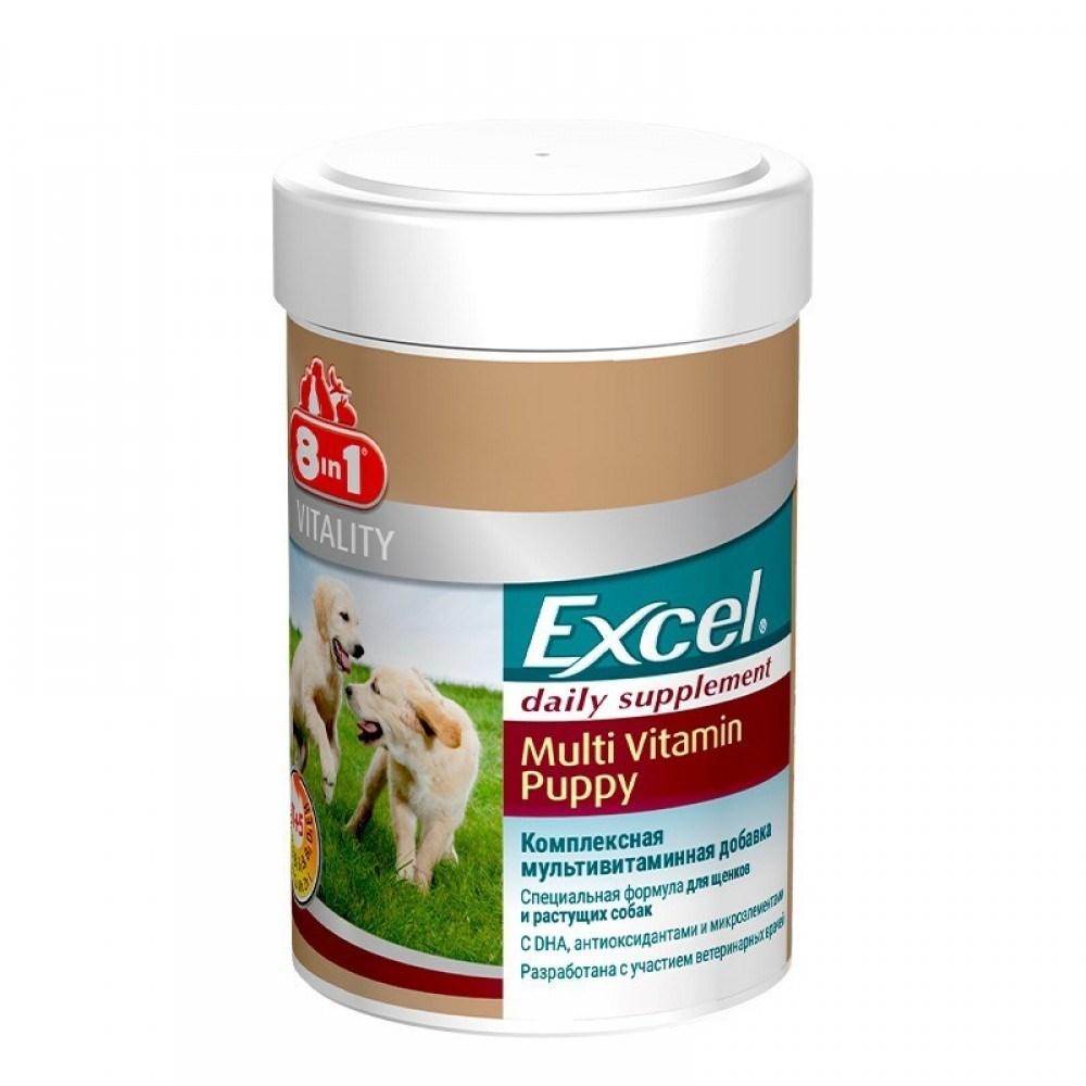 8 in 1 "Excel Multi Vit-Puppy" 8in1 (100 таб.) – Кормовая добавка д/щенков, Германия