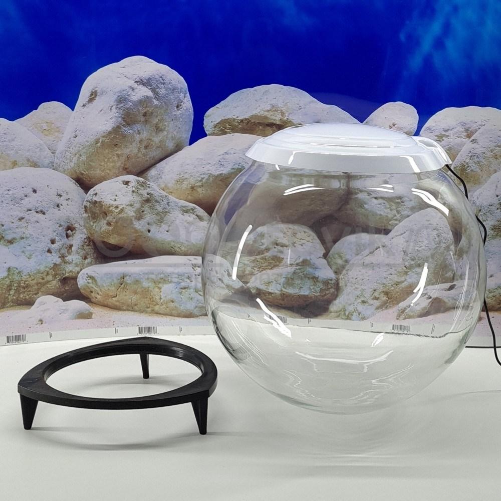 ZooAqua Аквариум шаровидный на подставке 24 л c Led светильником - фото 9 - id-p190647508