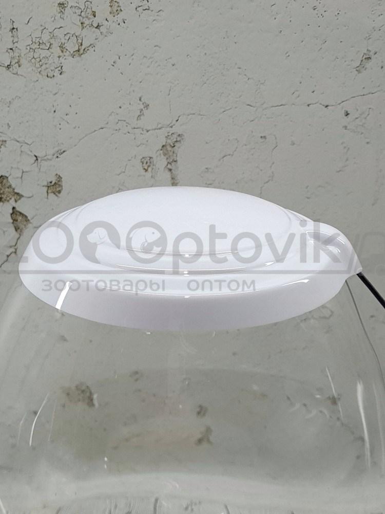 ZooAqua Аквариум бокал на 7 литров белый с Led светильником на пульте управления деньночь и др. режимы - фото 2 - id-p190647523