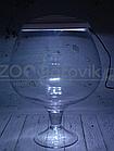 ZooAqua Белая крышка для аквариума 7 литров с Led светильником, фото 6