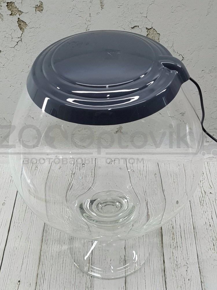 ZooAqua Графитовая крышка для аквариума 7 литров с Led светильником - фото 3 - id-p190647536