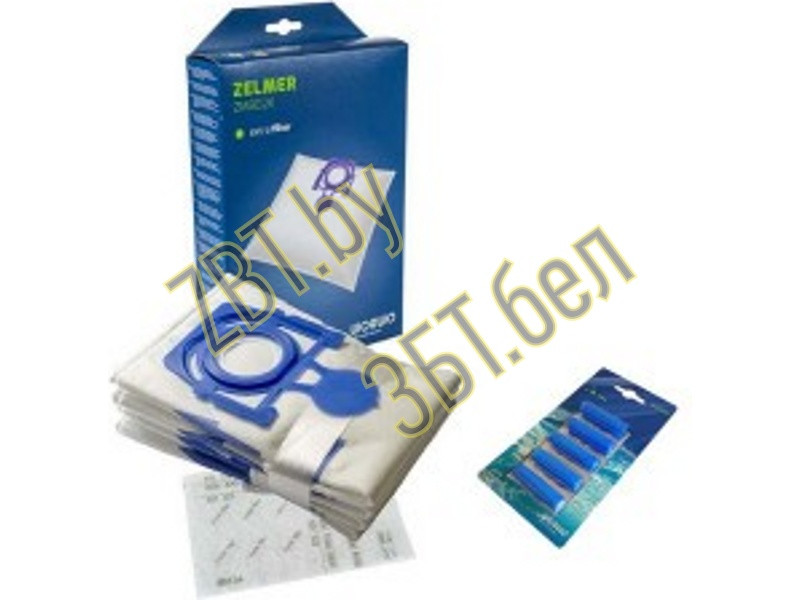 Мешки-пылесборники (пакеты) для пылесоса Zelmer, Bosch ZMB02KWZ + ароматизатор