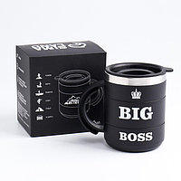 Термокружка 400мл "Мастер К. Big Boss" 12,5х10,5см