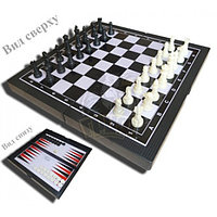 Набор игр 3 в 1 Fora (шахматы, шашки, нарды) (арт. 7718)