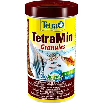 Tetra TetraMin Granules - Основной корм в гранулах для декор.рыбок, 500 мл.