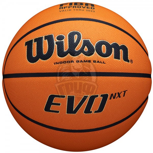 Мяч баскетбольный профессиональный Wilson Evo NXT FIBA Indoor №7 (арт. WTB0965XB) - фото 1 - id-p190651206