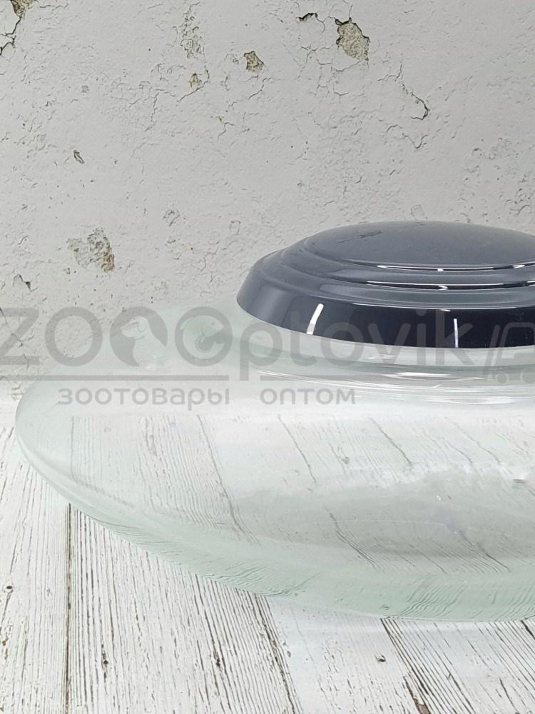 ZooAqua Аквариум НЛО черный с Led светильником на пульте управления день\ночь и др. режимы - фото 5 - id-p190651674