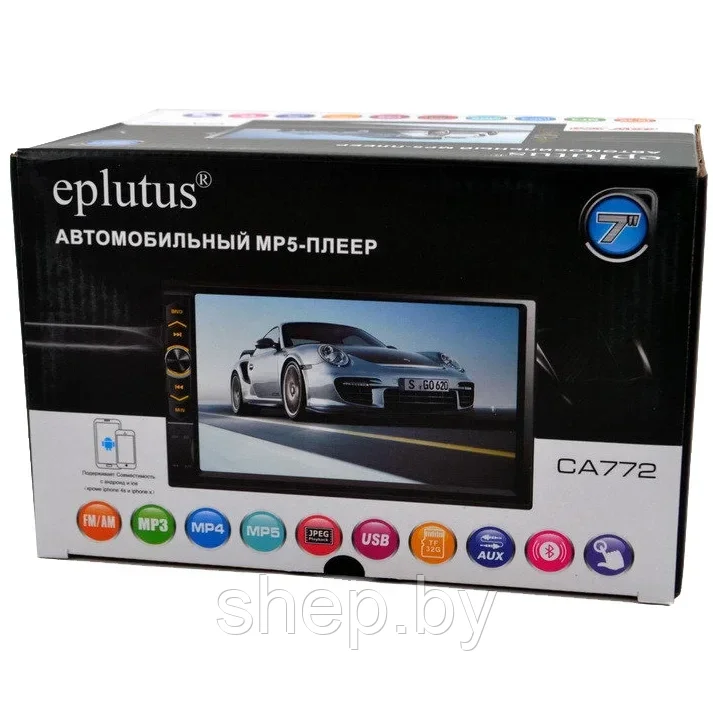 Автомагнитола c встроенным монитором Eplutus CA772, 2 din - фото 7 - id-p190657080