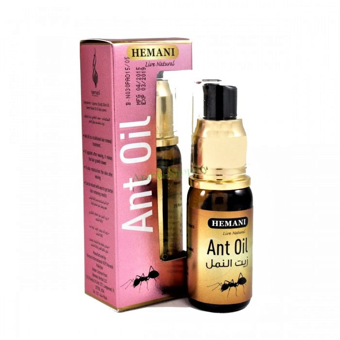 Муравьиное масло Hemani Ant Oil, 30 мл - для биоэпиляции - фото 1 - id-p190662669