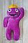 Мягкая игрушка Радужные друзья фиолетовый из Роблокс, фото 4