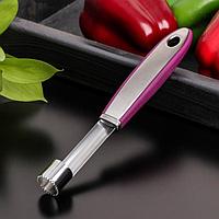Нож для сердцевины 21см "Blade" ручка soft-touch, цвет фиолетовый
