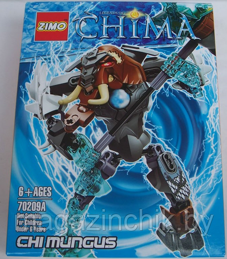 Конструктор Zimo Legends of Chima (Легенды Чимы) 70209А Чи Мангус Chi Mungus аналог Лего(LEGO) купить в Минске