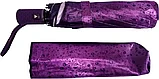 Зонт женский складной полуавтомат Popular "Purple drop" (9 спиц усиленные), фото 5